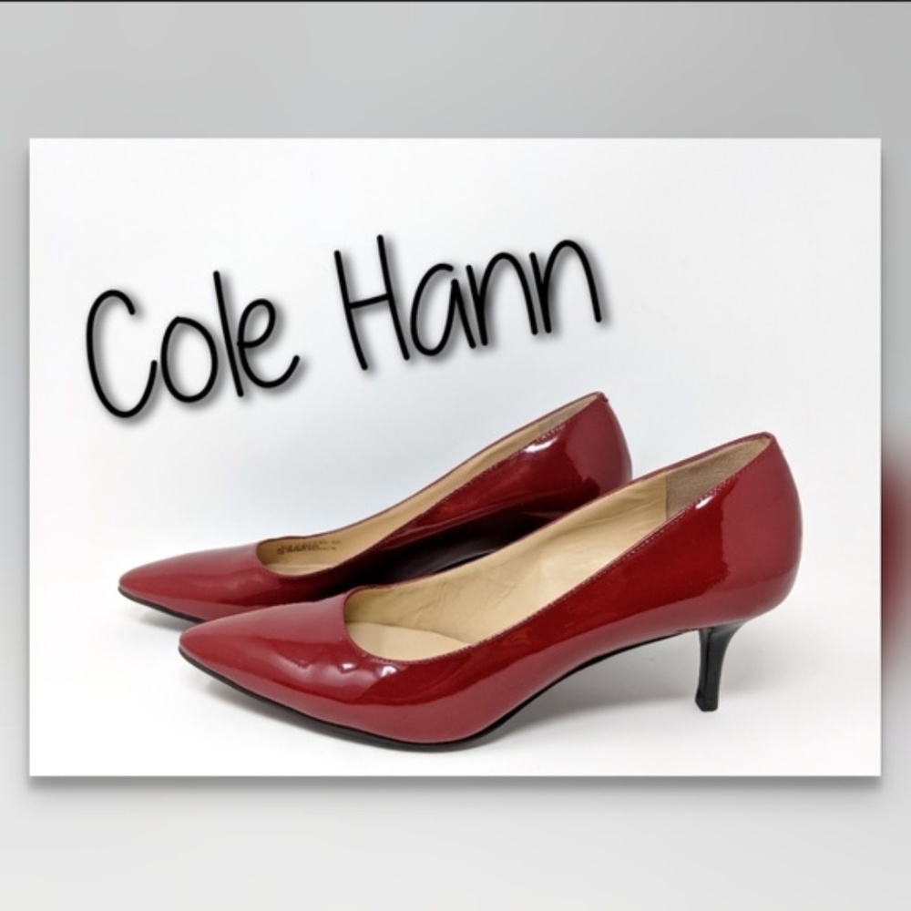 Red Kitten Heels